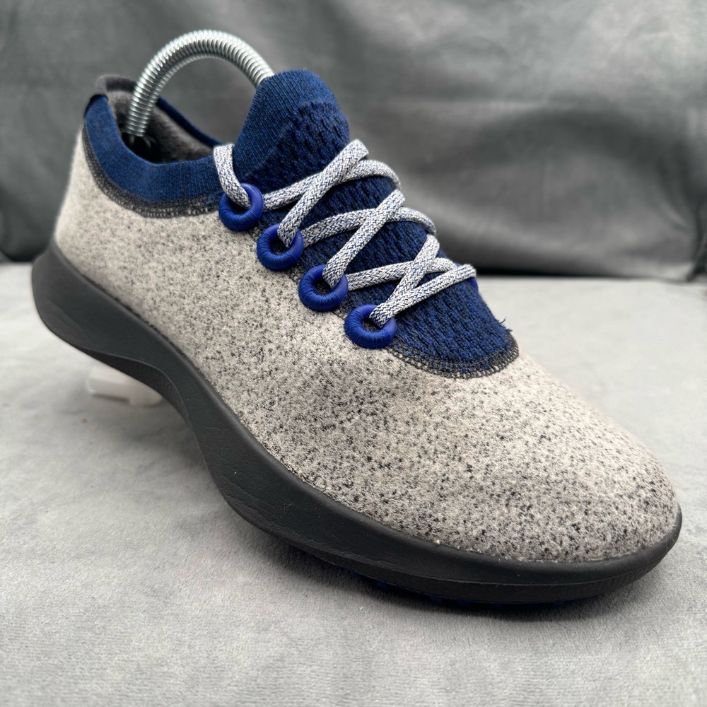 Allbirds Wool Dasher Mizzle Women’s 8.5 Gray Blue Running Shoes